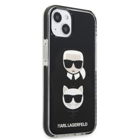 Etui na telefon iPhone 13 mini Karl Lagerfeld czarne Karl&Choupette