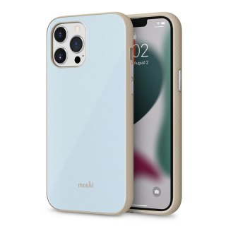 Etui na telefon iPhone 13 Pro Max Moshi iGlaze SnapTo niebieski