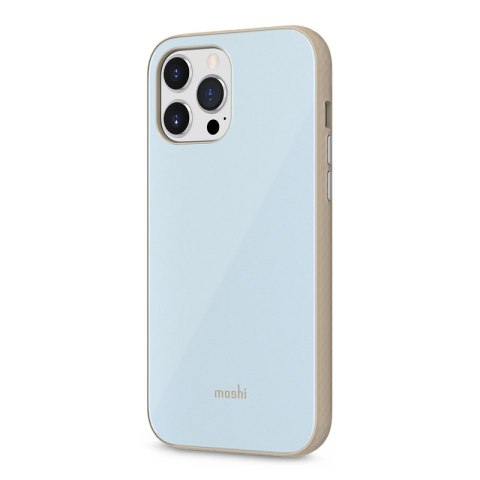 Etui na telefon iPhone 13 Pro Max Moshi iGlaze SnapTo niebieski