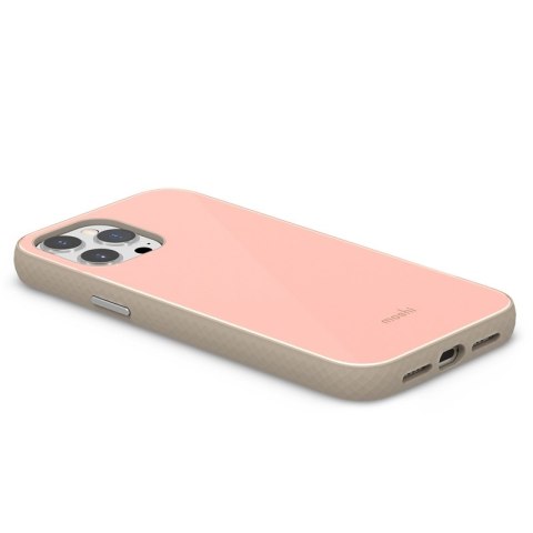 Etui na telefon iPhone 13 Pro Max Moshi iGlaze SnapTo różowy Dahlia Pink