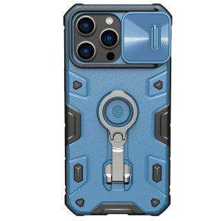 Etui iPhone 14 Pro Max Nillkin CamShield Armor Pro niebieskie