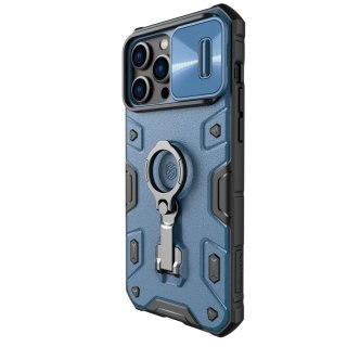 Etui iPhone 14 Pro Max Nillkin CamShield Armor Pro niebieskie