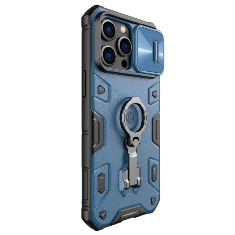 Etui na telefon iPhone 14 Pro Max Nillkin CamShield Armor Pro niebieskie