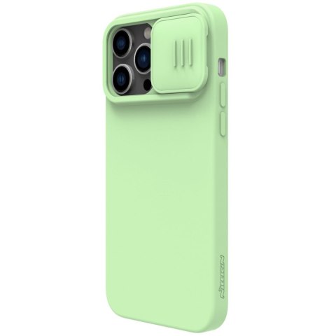 Etui na telefon iPhone 14 Pro Nillkin CamShield MagSafe zielony