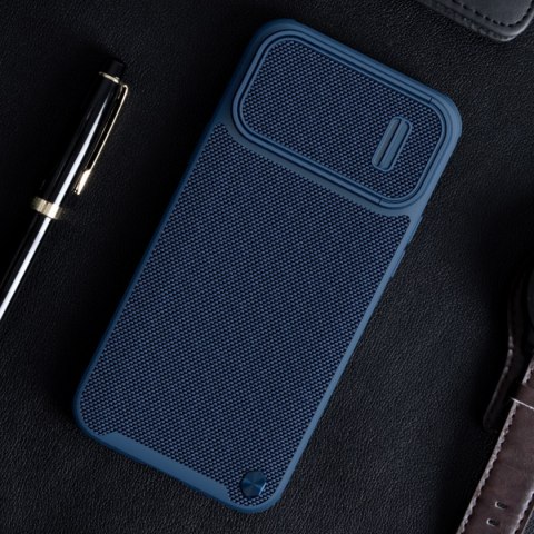 Etui iPhone 14 Pro Max Nillkin Textured S ciemnozielone