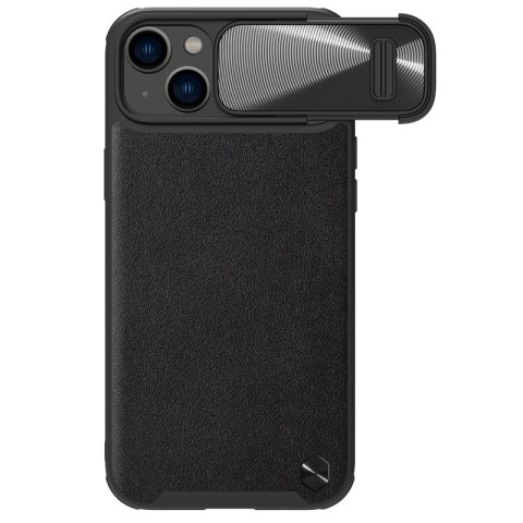 Etui iPhone 14 Plus / 15 Plus Nillkin CamShield Leather S czarny