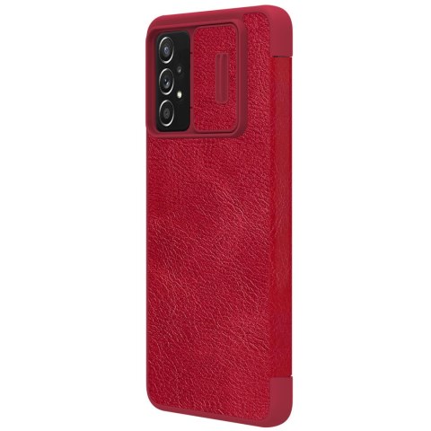 Etui na telefon Samsung Galaxy A73 Nillkin Qin czerwone - styl i ochrona