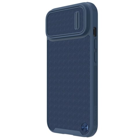 Etui iPhone 14 Plus / 15 Plus Nillkin Textured S niebieskie