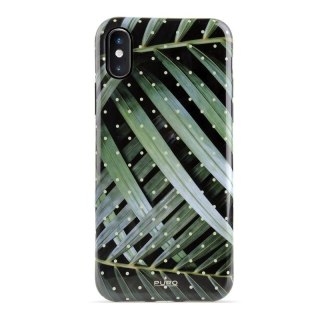 Etui PURO Glam Tropical Leaves Apple iPhone XS Max (Brilliant Leaves)