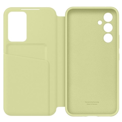 Etui na telefon Samsung Galaxy A34 5G Smart View Wallet Case limonkowe