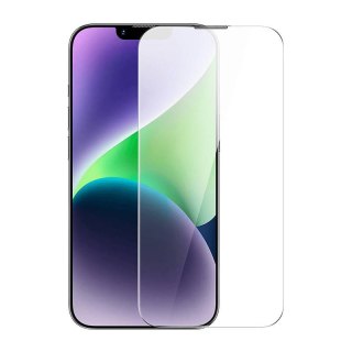 Szkło hartowane Baseus Corning Apple iPhone iPhone 14 Plus / 15 Plus z filtrem przeciwpyłowym