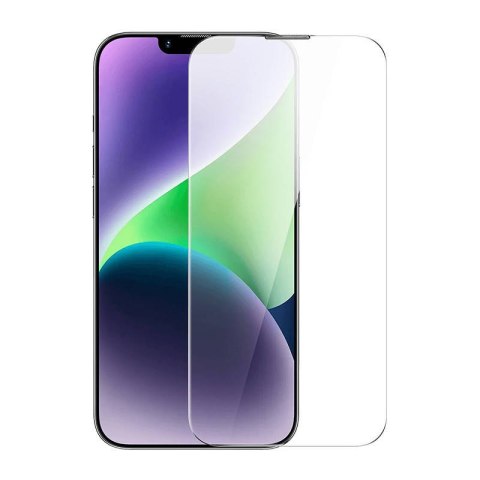 Szkło hartowane iPhone 14 Plus / 15 Plus Baseus Corning z filtrem pyłowym