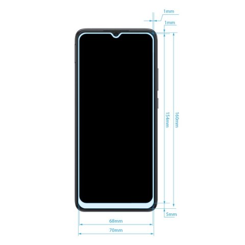 Szkło hybrydowe Crong 7D Nano Flexible Glass Xiaomi Redmi 10C