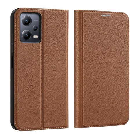 Etui na telefon Dux Ducis Skin X2 brązowe do Xiaomi Redmi Note 12 5G