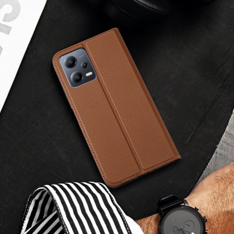 Etui na telefon Dux Ducis Skin X2 brązowe do Xiaomi Redmi Note 12 5G