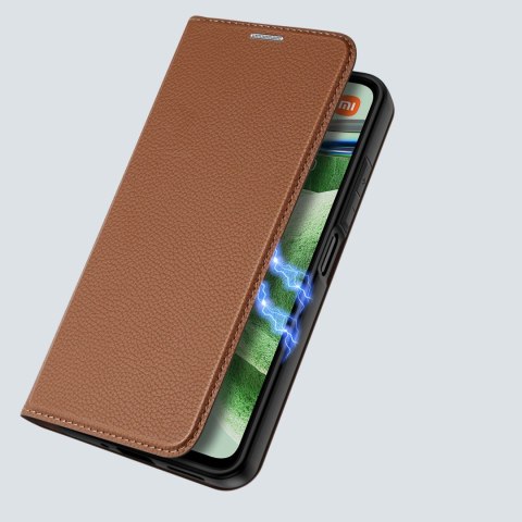 Etui na telefon Dux Ducis Skin X2 brązowe do Xiaomi Redmi Note 12 5G