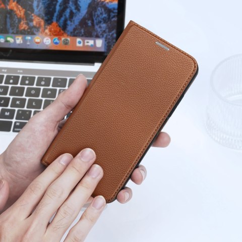 Etui na telefon Dux Ducis Skin X2 brązowe do Xiaomi Redmi Note 12 5G