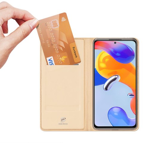 Etui Dux Ducis Skin Pro Xiaomi Redmi Note 11 Pro/11 Pro+ Plus złoty