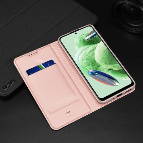 Etui Dux Ducis Skin Pro Xiaomi Redmi Note 12 Pro/POCO X5 Pro 5G różowe