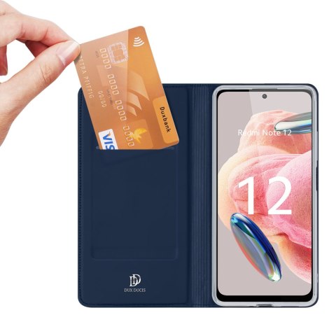 Etui Dux Ducis Skin Pro Xiaomi Redmi Note 12 niebieskie