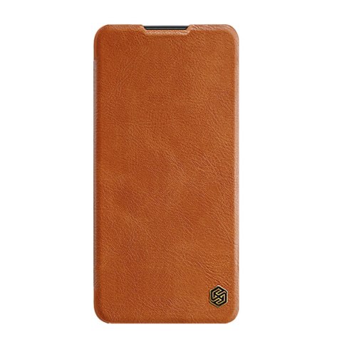 Etui Nillkin Qin Xiaomi Redmi Note 11S 5G/11T 5G/Poco M4 Pro 5G brązowy