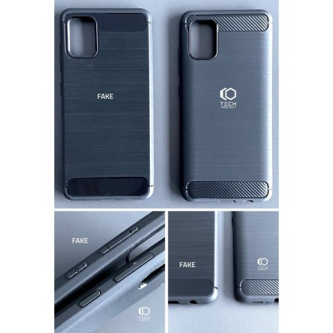 Etui na telefon TPU Carbon Xiaomi Redmi Note 12/POCO X5 5G Black