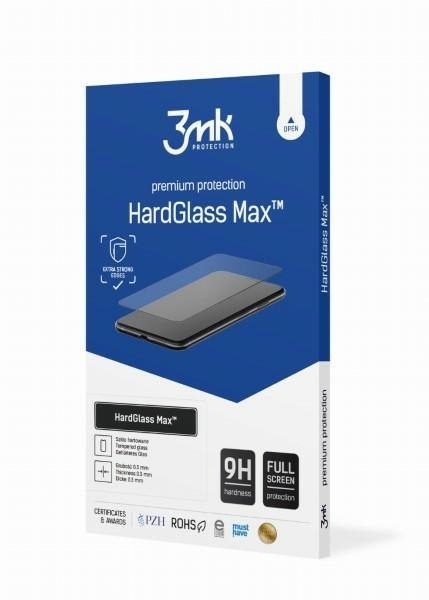 Szkło hartowane 3MK HardGlass Max Xiaomi Redmi Note 12 Pro/12 Pro+ Plus/12E czarne