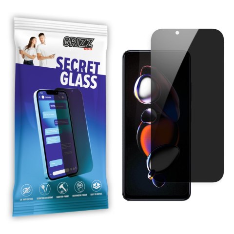 Szkło prywatyzujące GrizzGlass SecretGlass do Xiaomi Redmi Note 12T Pro