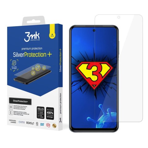 Antymikrobowa folia ochronna 3MK Silver Protect+ Redmi Note 10 Pro