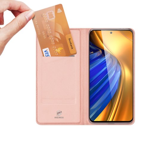 Etui Dux Ducis Skin Pro Xiaomi Poco F4 5G różowy