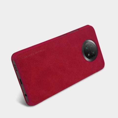 Etui Nillkin Qin Xiaomi Redmi Note 9T 5G brązowy