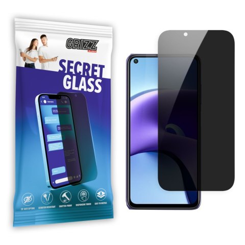 Szkło prywatyzujące GrizzGlass SecretGlass do Xiaomi Redmi Note 9 5G