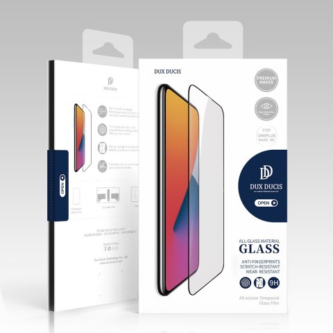 Szkło hartowane Dux Ducis 9D Tempered Glass OnePlus Nord N200 5G czarny (case friendly)