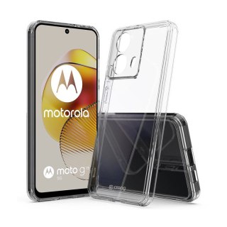 Etui Crong Crystal Shield Cover Motorola Moto G73 przezroczysty