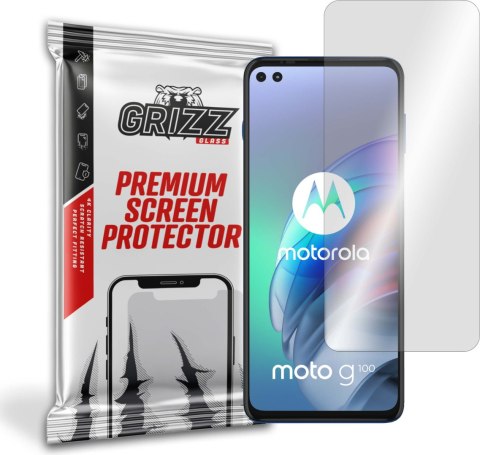 Szkło hybrydowe GrizzGlass HybridGlass do Motorola Moto G100 5G