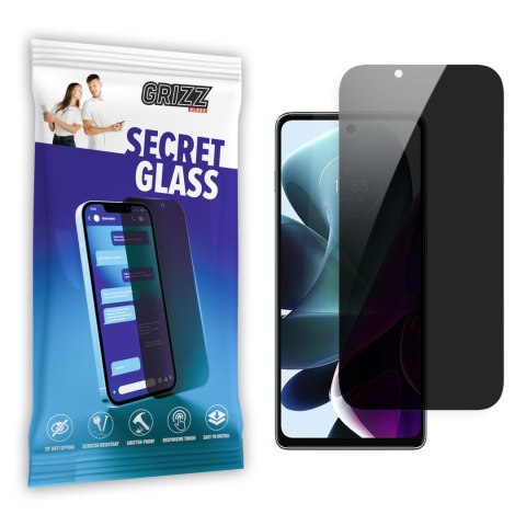 Szkło prywatyzujące GrizzGlass SecretGlass do Motorola Moto G200 5G