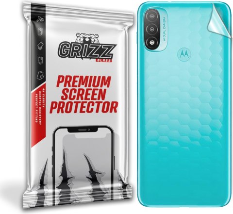 Folia na tył GrizzGlass SatinSkin do Motorola Moto E20