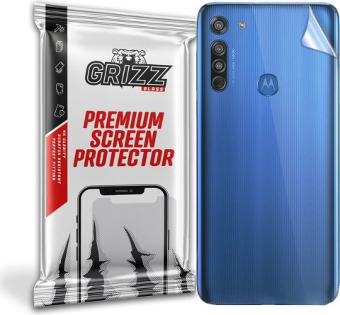 Folia na tył GrizzGlass UltraSkin do Motorola Moto G8