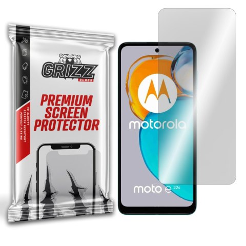 Szkło hybrydowe GrizzGlass HybridGlass do Motorola Moto E22s