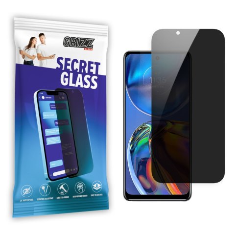 Szkło prywatyzujące GrizzGlass SecretGlass do Motorola Moto E32