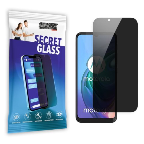 Szkło prywatyzujące GrizzGlass SecretGlass do Motorola Moto G10