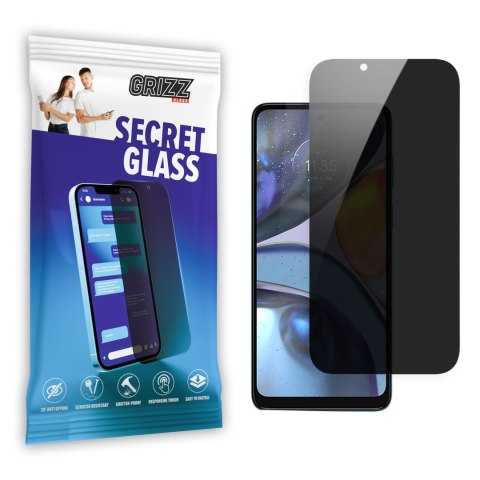 Szkło prywatyzujące GrizzGlass SecretGlass do Motorola Moto G22