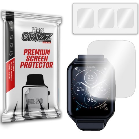 Folia hydrożelowa GrizzGlass Hydrofilm do Motorola Moto Watch 70