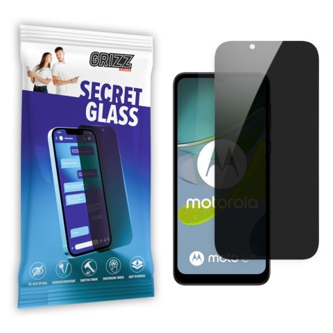 Szkło prywatyzujące GrizzGlass SecretGlass do Motorola Moto E13