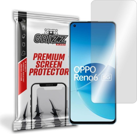 Szkło hybrydowe GrizzGlass HybridGlass do OPPO Reno6 5G