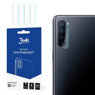 Szkło hybrydowe na obiektyw aparatu 3MK Lens Protection Oppo Reno 3 Pro [4 PACK]