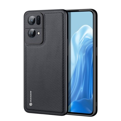 Etui Dux Ducis Fino Oppo Reno 7 Pro 5G czarny