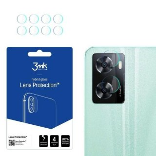 Szkło hybrydowe na obiektyw aparatu 3MK Lens Protect Oppo A57/A57e/A57s [4 PACK]