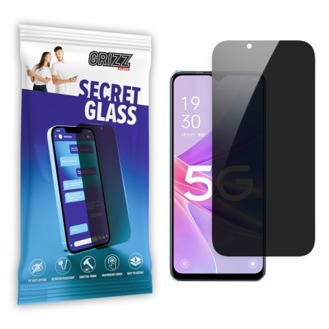 Szkło prywatyzujące GrizzGlass SecretGlass do Oppo A1x 5G