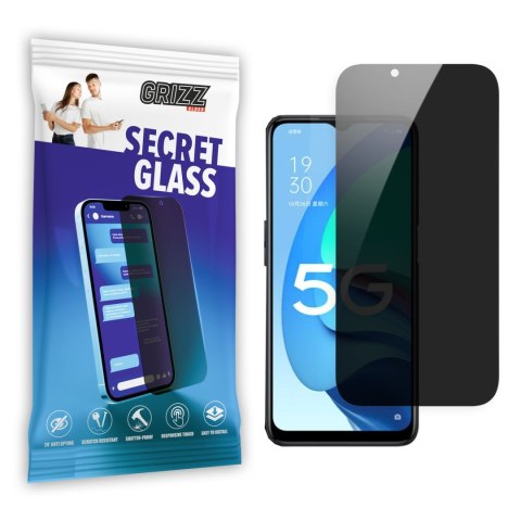 Szkło prywatyzujące GrizzGlass SecretGlass do Oppo A56s